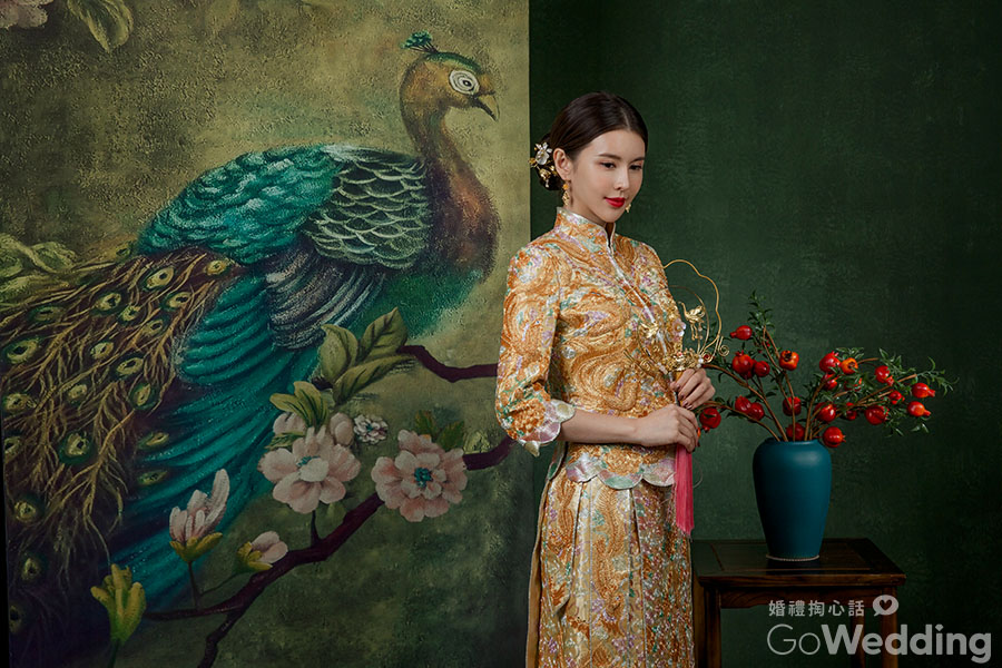 旗袍、秀禾服、龍鳳掛、中式禮服、中國風婚紗